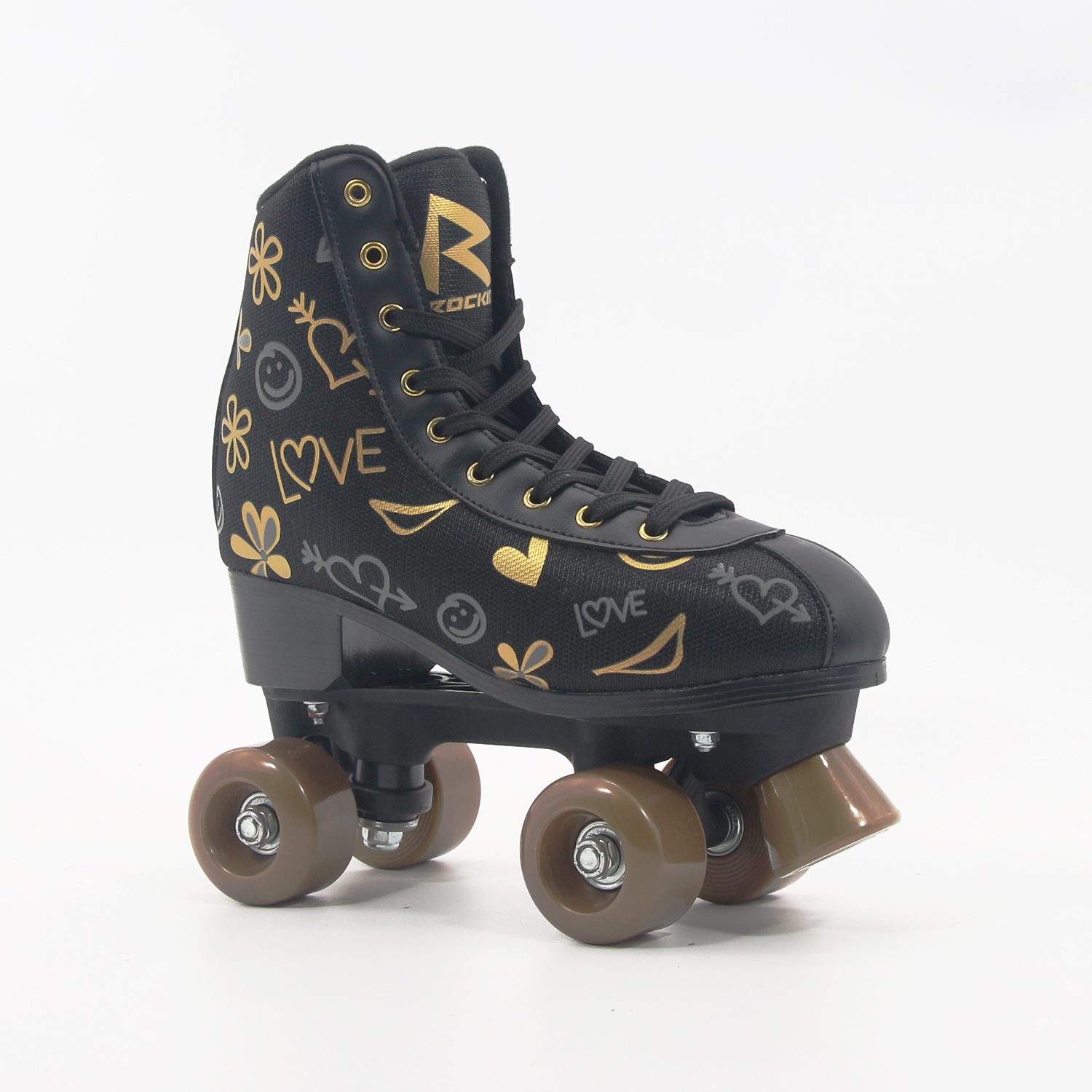 Kids Quad Roller Skate - Patines para niños en interiores, al aire libre - Rollerskates Hecho para niños - Gran patín para jóvenes para principiantes