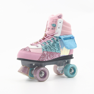 New Materiales Disco Artístico Sneaker Skates Quad Roller Patines